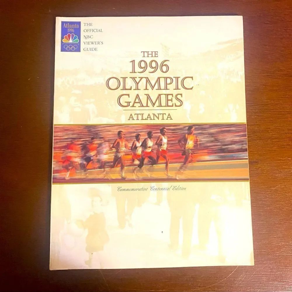 Vintage Original NBC viewers guide 1996 Olympics